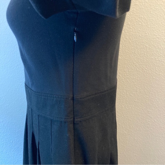 Theory Black Wool Blend Dress 12 - Picture 8 of 11